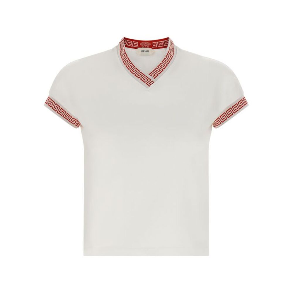 Versace Red Cotton Women's T-Shirt